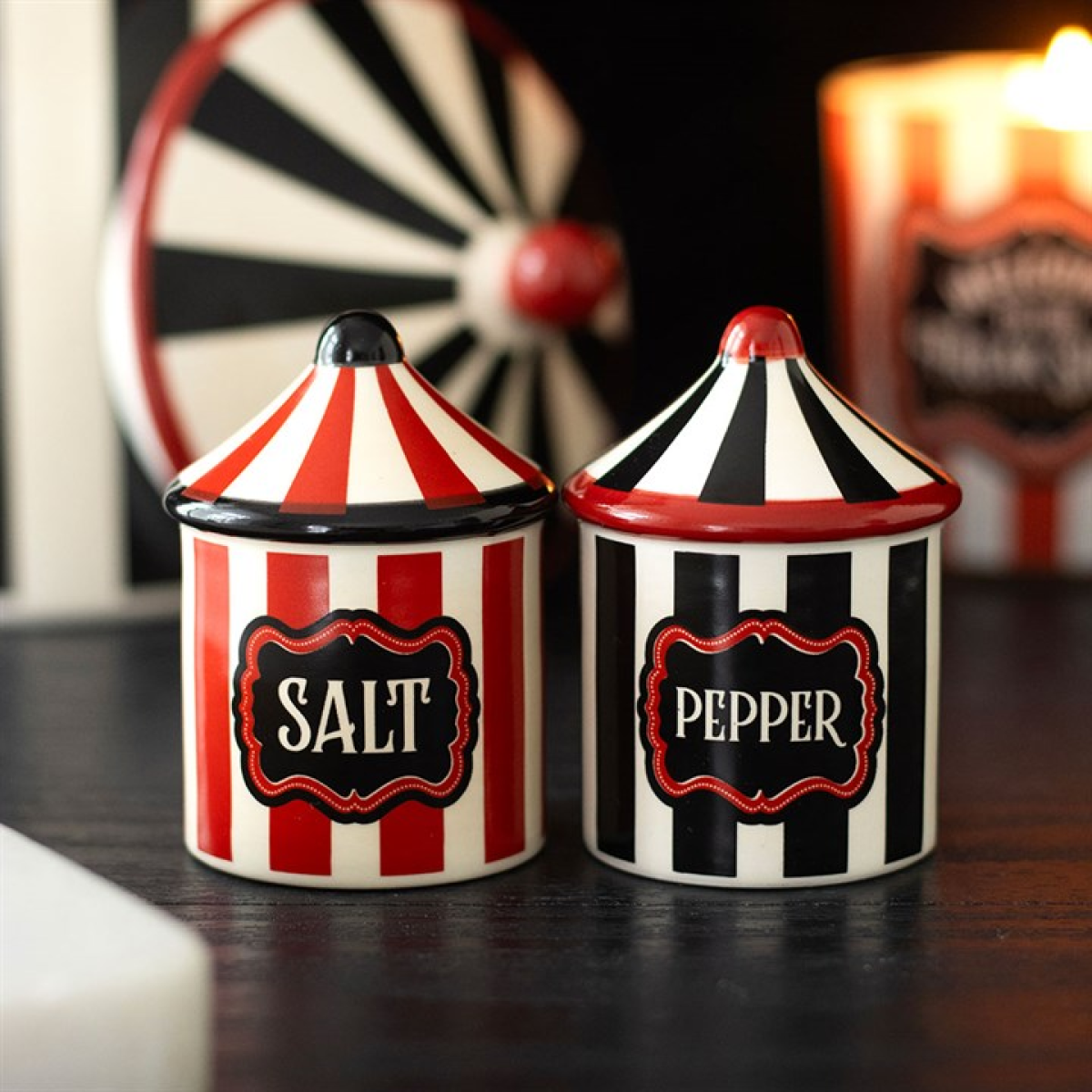 Circus Tent Salt and Pepper Shakers - Image 4