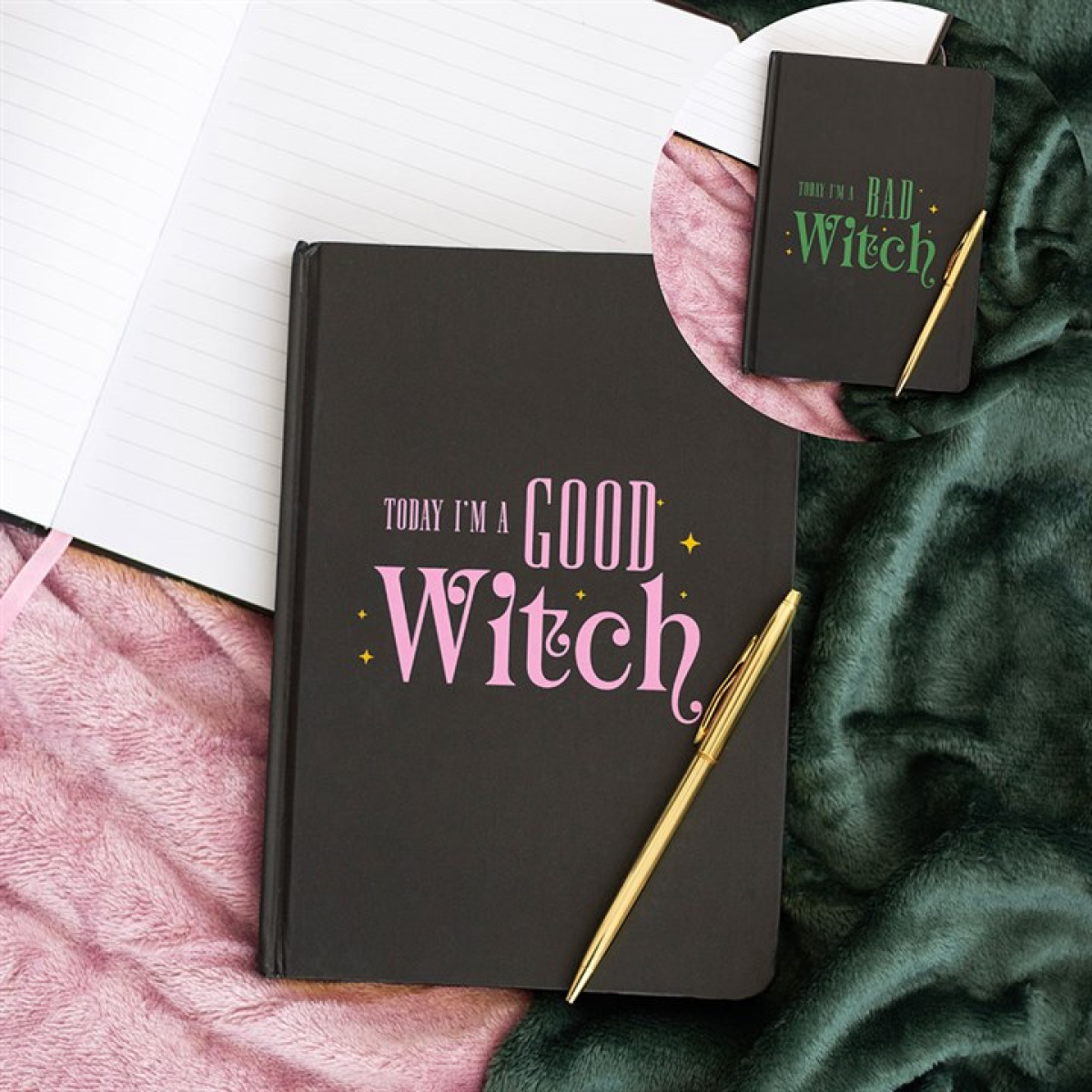 Good Witch Bad Witch A5 Reversible Notebook - Image 5