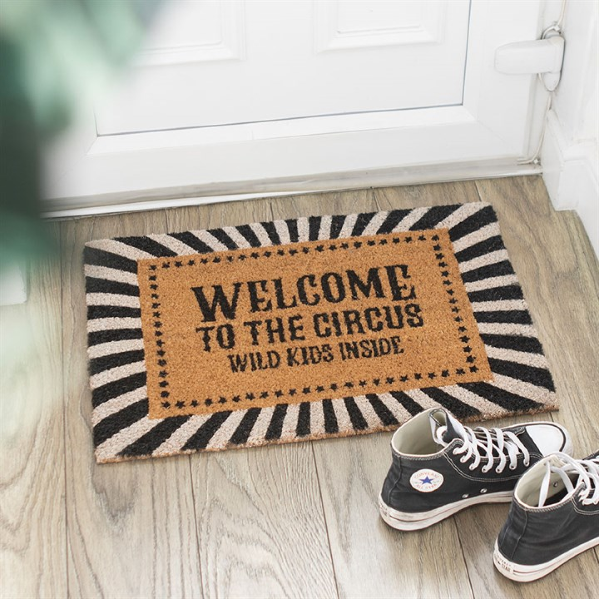 Black Welcome to the Circus Doormat - Image 3